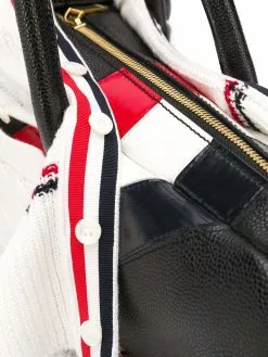 Thom Browne Hector knitted-jumper tote bag