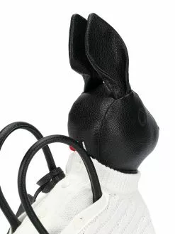 Thom Browne Rabbit knitted-jumper tote bag
