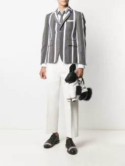 Thom Browne Rabbit knitted-jumper tote bag