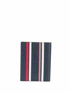 Thom Browne Repp stripe passport holder