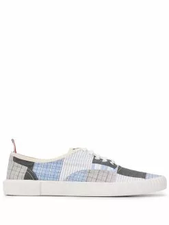 Thom Browne patchwork low-top sneakers