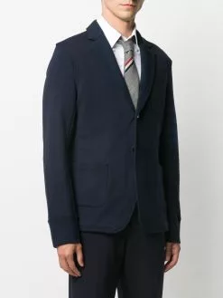 Thom Browne single-breasted cotton blazer
