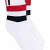 Thom Browne wide stripe athletic ankle socks
