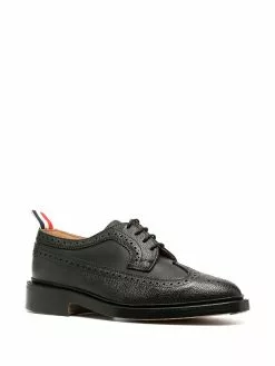 Thom Browne Longwing pebbled brogues