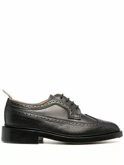 Thom Browne Longwing pebbled brogues