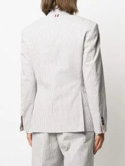 Thom Browne Stripe single breasted blazer blazers of women 8 Thom Browne stripe single-breasted blazer
