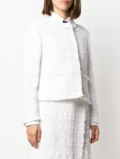 Thom Browne unconstructed cardigan jacket