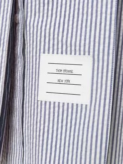 Thom Browne seersucker shirt dress