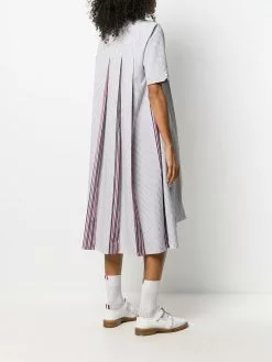 Thom Browne seersucker shirt dress