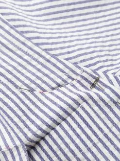 Thom Browne seersucker shirt dress