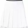 Thom Browne RWB-stripe pleated skirt
