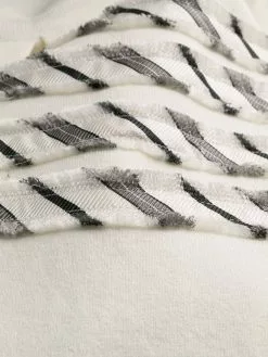 Thom Browne 4-Bar stripe pleated polo dress