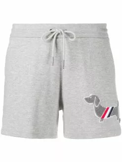 Thom Browne Hector Icon patch shorts
