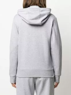 Thom Browne patch-detail zip-up hoodie