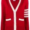 Thom Browne Hector Icon intarsia V-neck cardigan