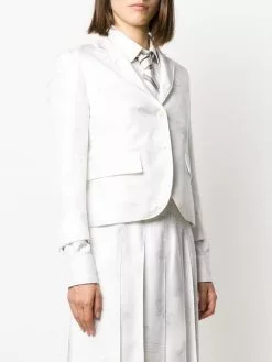 Thom Browne RWB bow single breasted blazer blazers of women 7 Thom Browne RWB-bow single-breasted blazer