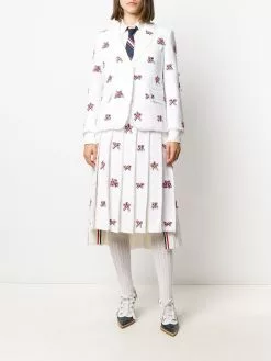 Thom Browne RWB-stripe classic shirt