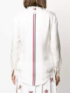 Thom Browne RWB-stripe classic shirt