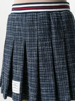 Thom Browne Hairline check pleated skirt pleated skirts of women 9 Thom Browne hairline-check pleated skirt