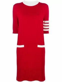 Thom Browne Hector motif jumper dress
