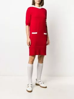Thom Browne Hector motif jumper dress