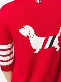 Thom Browne Hector motif jumper dress