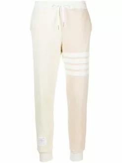 Thom Browne Funmix engineer 4-Bar stripe track pants