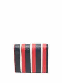 Thom Browne shoulder strap stripe print cardholder