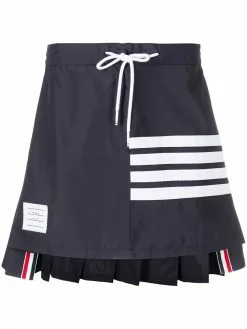 Thom Browne pleated back mini skirt