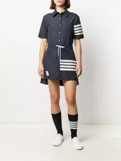 Thom Browne pleated back mini skirt