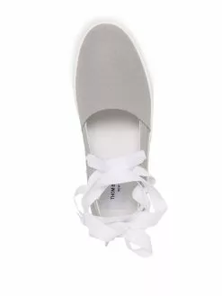 Thom Browne removable tie espadrille sneakers