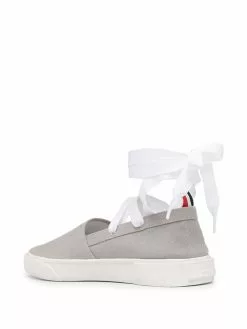 Thom Browne removable tie espadrille sneakers