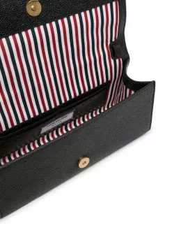 Thom Browne RWB flap clutch