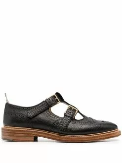Thom Browne 2-strap T-bar Mary Janes