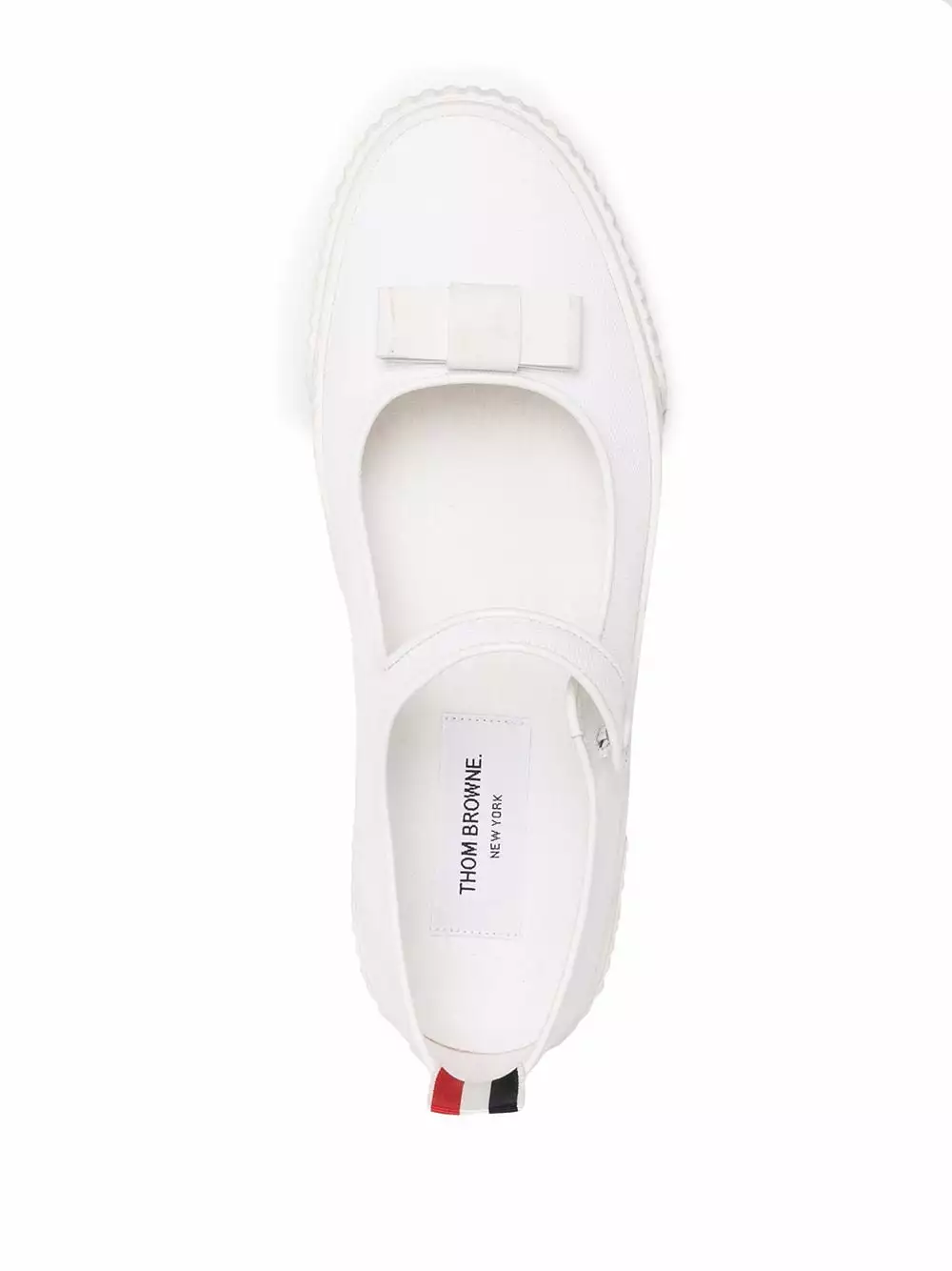 Thom Browne Mary Jane bow detail sneakers of women 4 Thom Browne Mary Jane bow detail sneakers