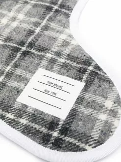 Thom Browne tartan wool holiday stocking