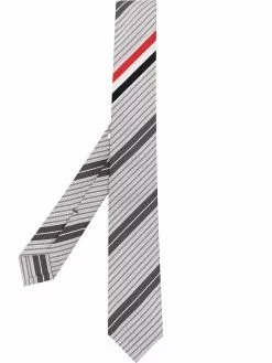 Thom Browne diagonal stripe tie
