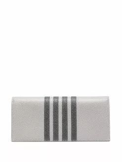 Thom Browne 4-Bar stripe bifold wallet