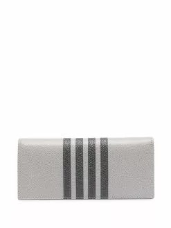 Thom Browne 4-Bar stripe bifold wallet