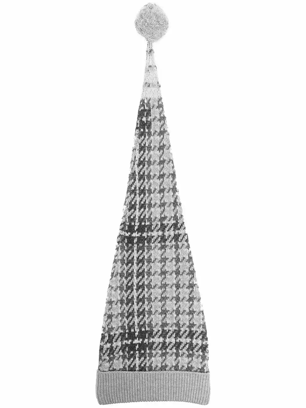 Thom Browne Elongated pompom beanie hats of men 1 Thom Browne elongated pompom beanie