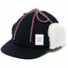 Thom Browne shearling hunting cap