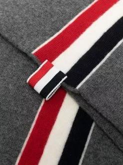 Thom Browne RWB stripe wool scarf