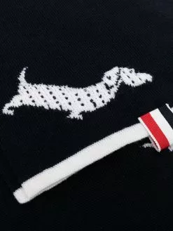 Thom Browne Hector wool scarf scarves of men 5 Thom Browne Hector wool scarf