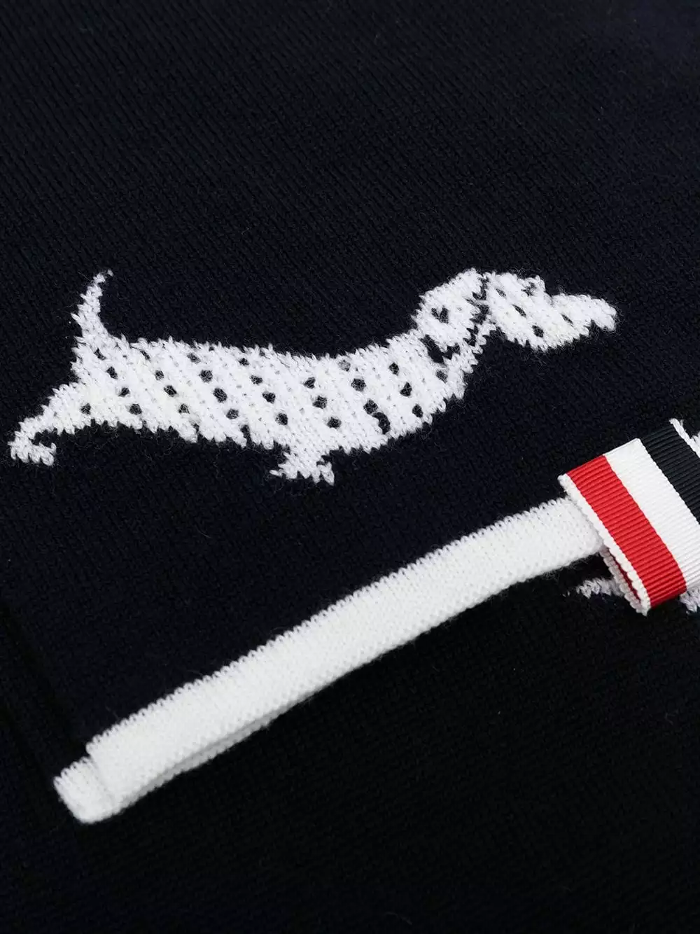 Thom Browne Hector wool scarf scarves of men 3 Thom Browne Hector wool scarf