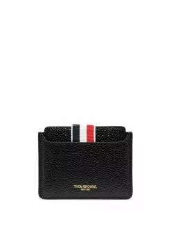 Thom Browne Grosgrain loop leather mirror case