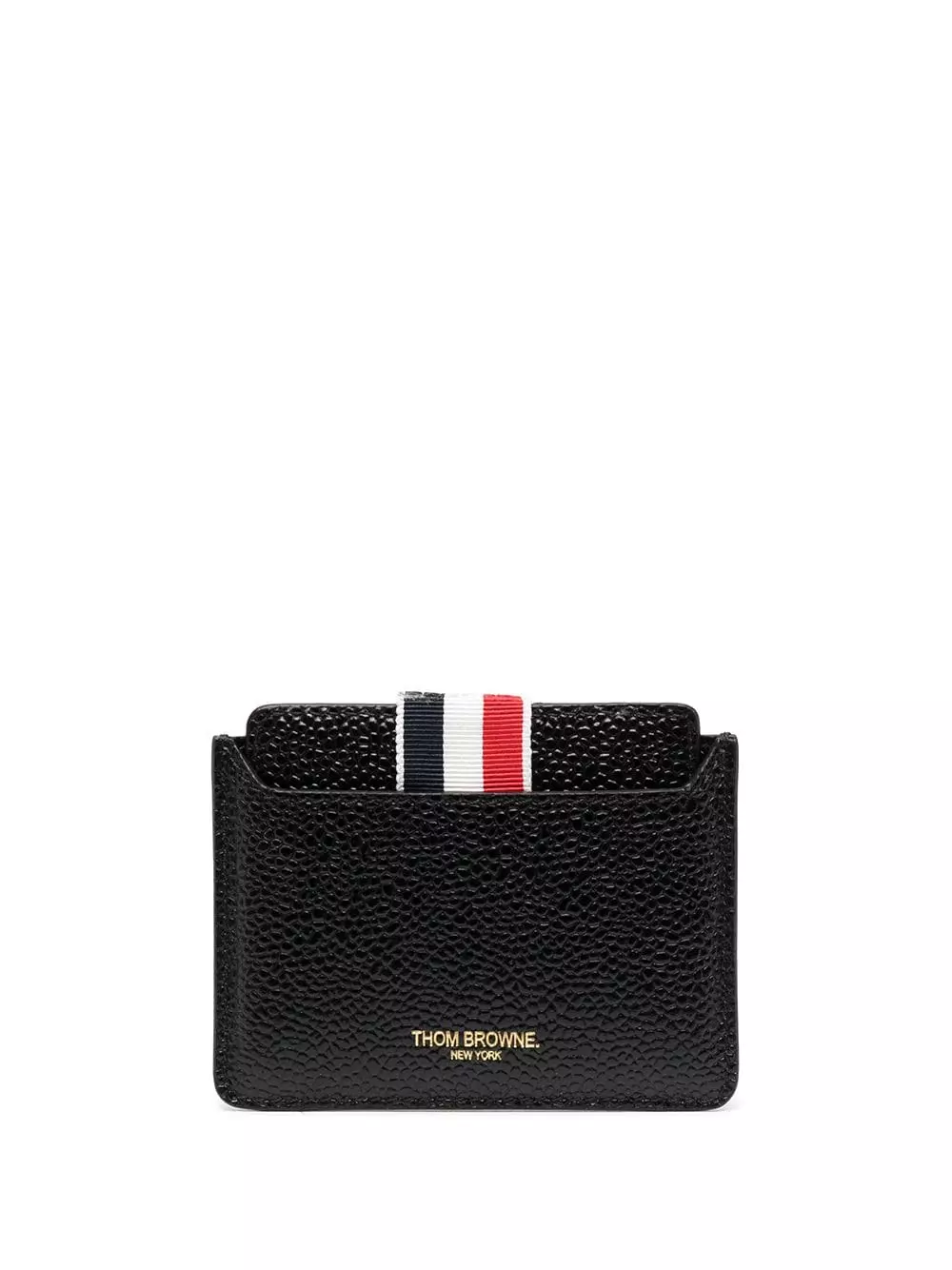 Thom Browne Grosgrain loop leather mirror case wallets & billfolds of men 1 Thom Browne Grosgrain loop leather mirror case