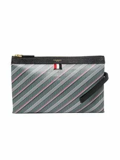 Thom Browne striped travel pack