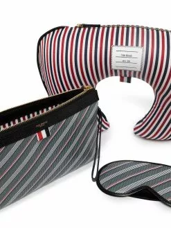 Thom Browne striped travel pack
