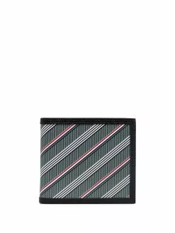 Thom Browne striped bi-fold wallet