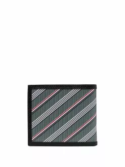Thom Browne striped bi-fold wallet